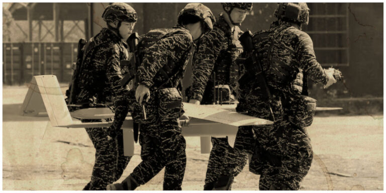 Taiwanese soldiers demonstrate Taiwan US dependency governance during drills